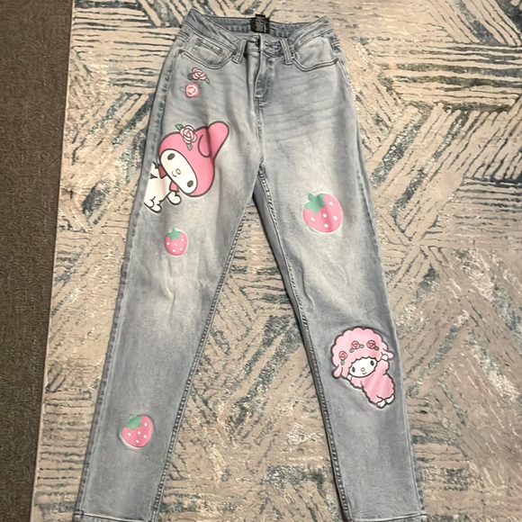 Hot Topic Denim - Hot topic MY melody jeans size 1 EUC